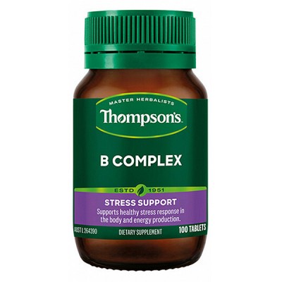 THOMPSON'S 汤普森 B COMPLEX 汤普森维生素B族复合片 100粒